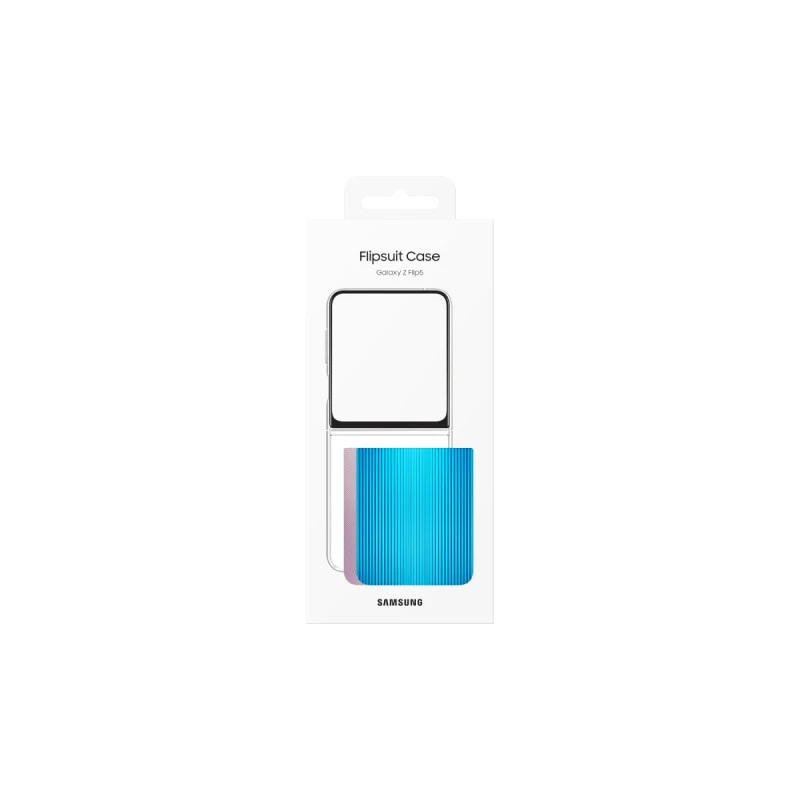 SAMSUNG FLIPSUIT CASE FOR FLIP 5 EF-ZF731CTEGWW TRANSPARENT
