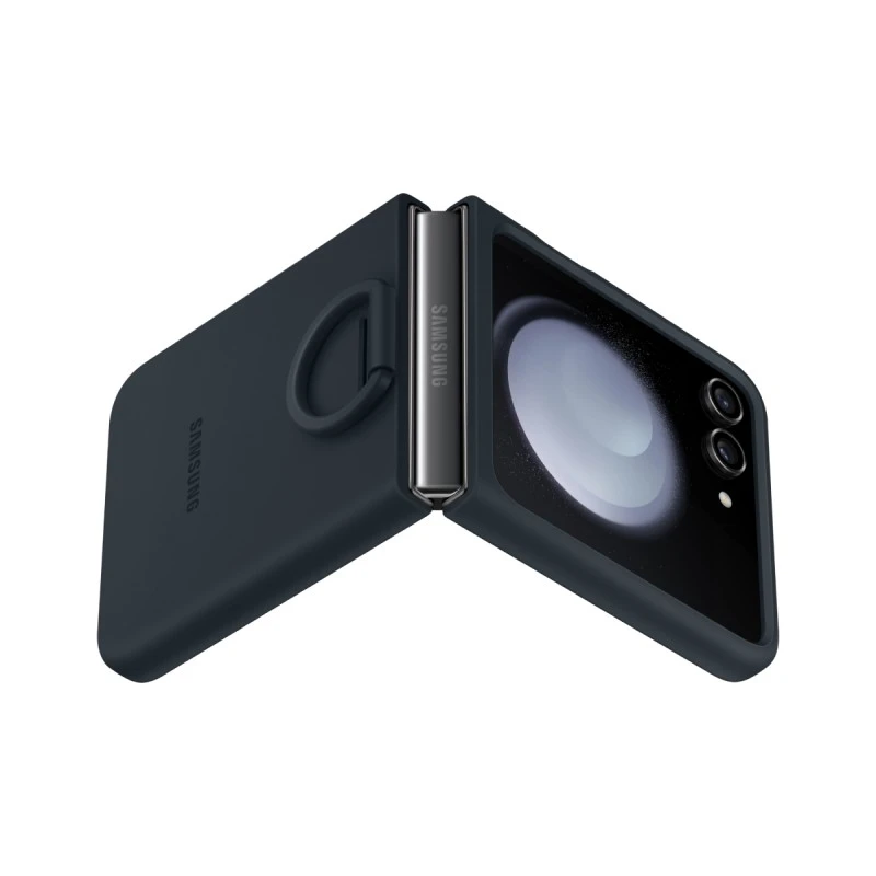 SAMSUNG SILICONE CASE+RING FOR FLIP 5 EF-PF731TNEGWW INDIGO
