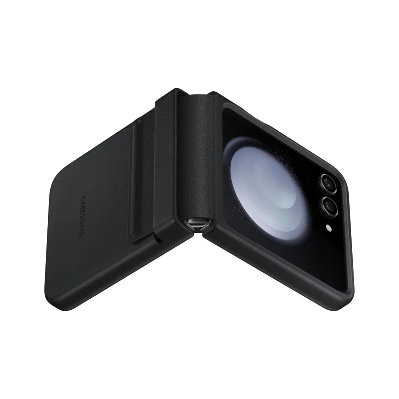 SAMSUNG FLAP ECO-LEATHER CASE FOR FLIP5 EF-VF731PBEGW BLACK