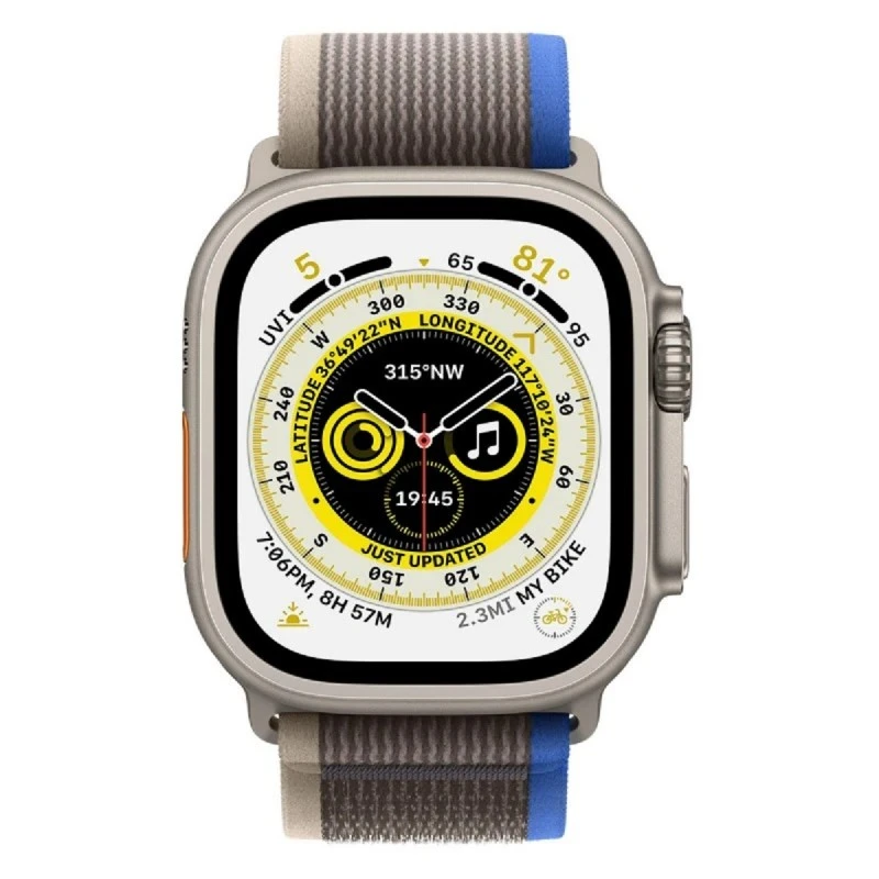 APPLE WATCH ULTRA CELL 49MM TIT BLUE/GRAY LOOP- S/M