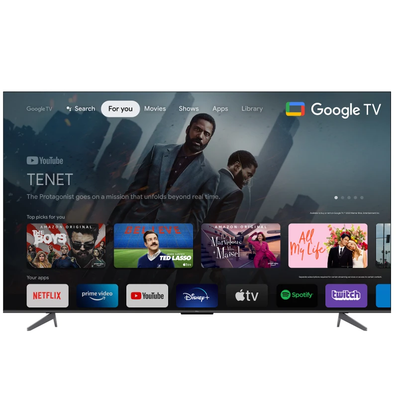 TCL 75C645 QLED SMART GOOGLE TV