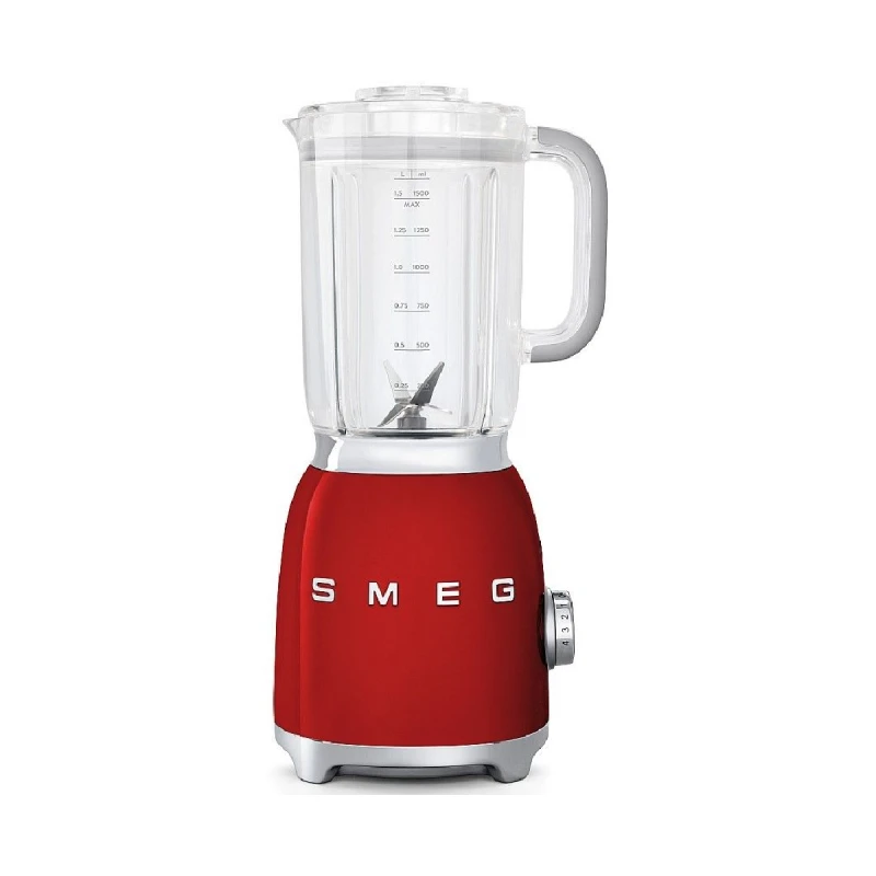 Блендер Smeg Blf01Rdeu , Мощност(W): 800 , Степени: 4 , Червен