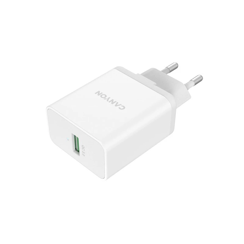 CANYON H-36-01 WALL CHARGER USB-A QC3.0 36W