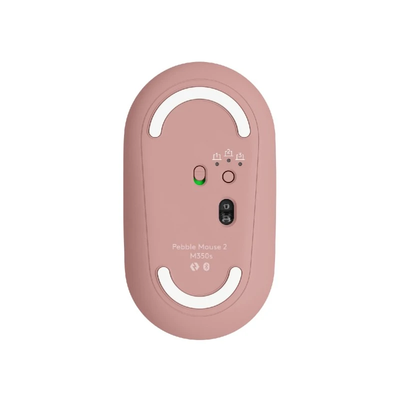 LOGITECH 910-007014  PEBBLE MOUSE 2 M350S ROSE