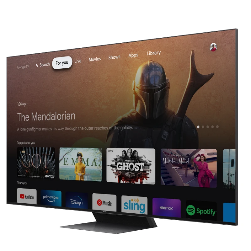 TCL 75C845 MINI QLED SMART GOOGLE TV