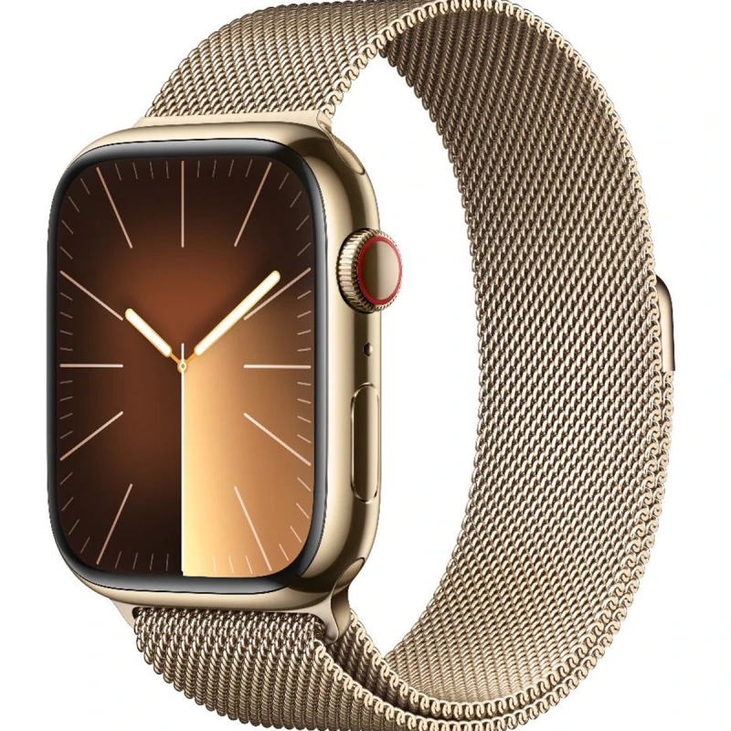 APPLE WATCH 9 41MM CELL STEEL GOLD LOOP