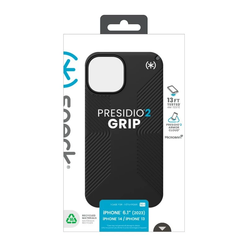 SPECK IPHONE 15 PRESIDIO 2 GRIP BLACK