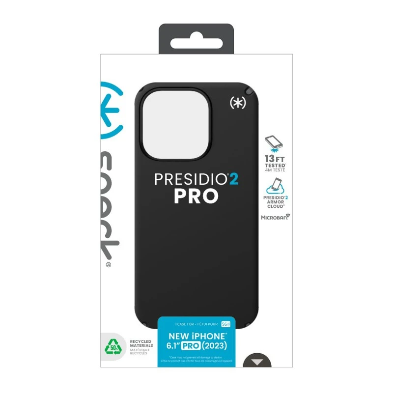 SPECK IPHONE 15 PRO PRESIDIO 2 PRO BLACK