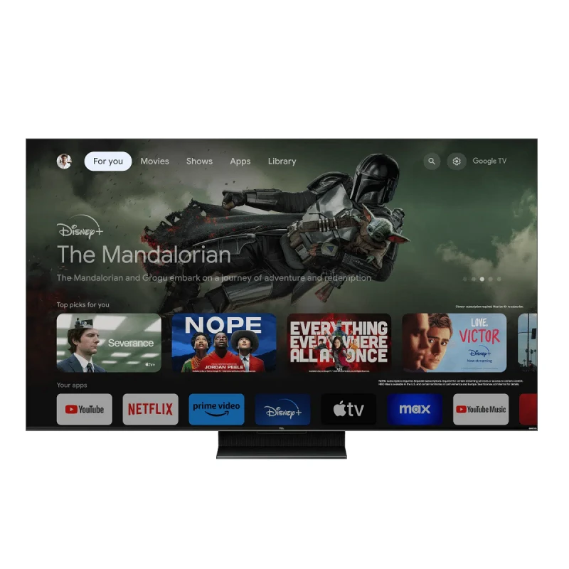 TCL 85C805 QLED SMART GOOGLE TV