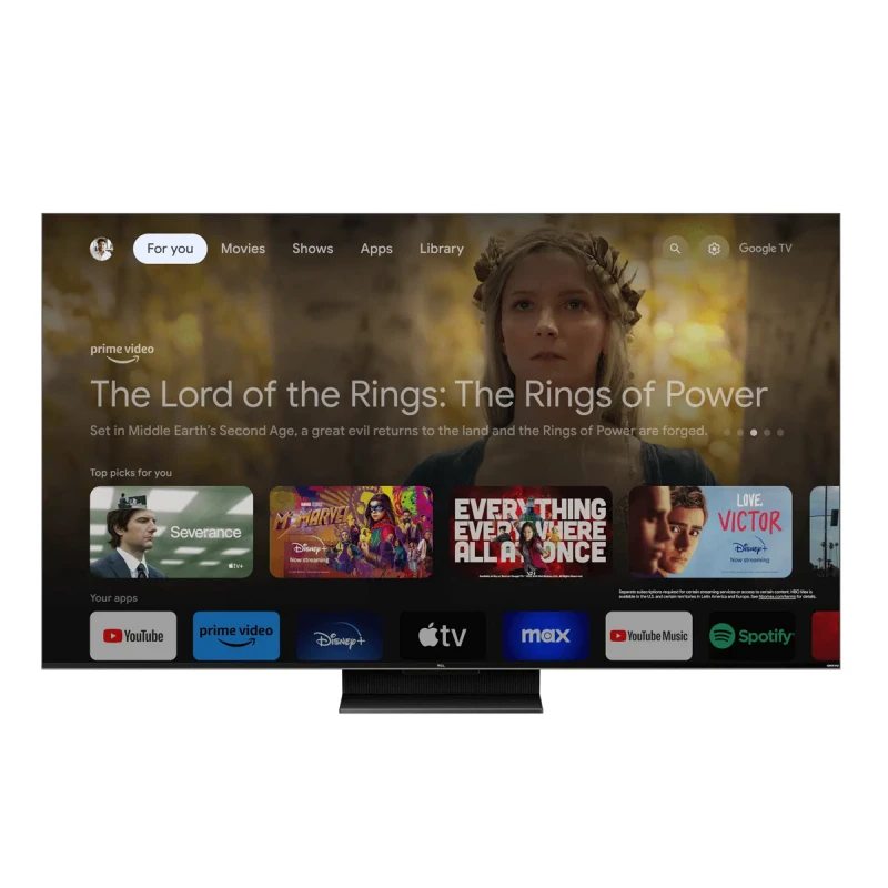 TCL 85C805 QLED SMART GOOGLE TV