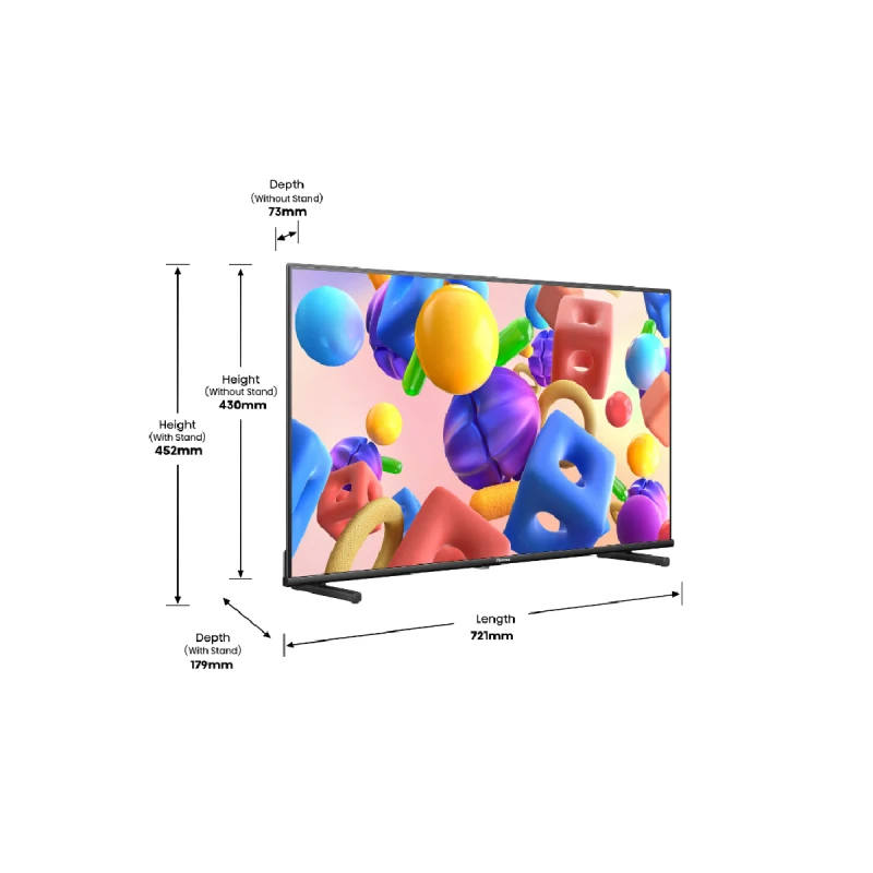 HISENSE 32A5KQ FHD QLED SMART TV