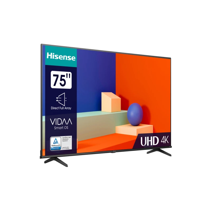 HISENSE 75A6K UHD SMART TV