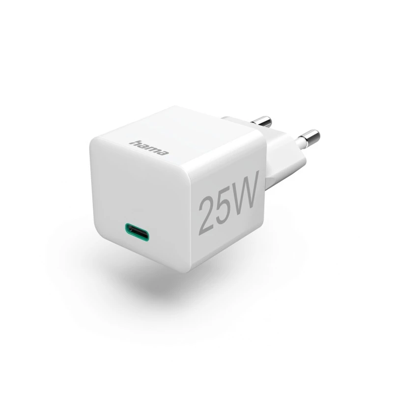 HAMA 201652/201981 ЗАРЯДНО USB-C PD QC 25W WH