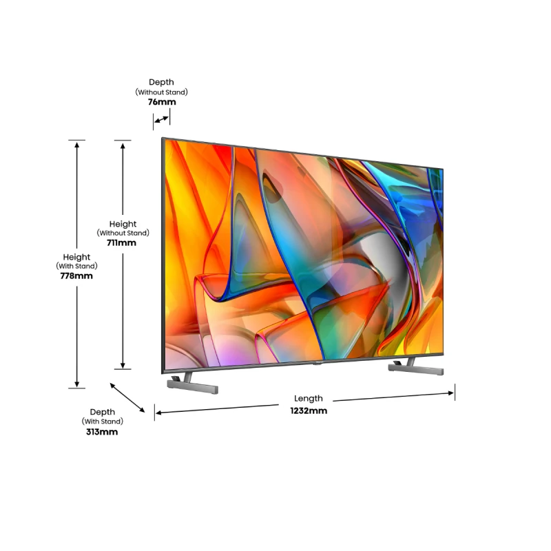 HISENSE 55U6KQ MINI LED QLED SMART TV