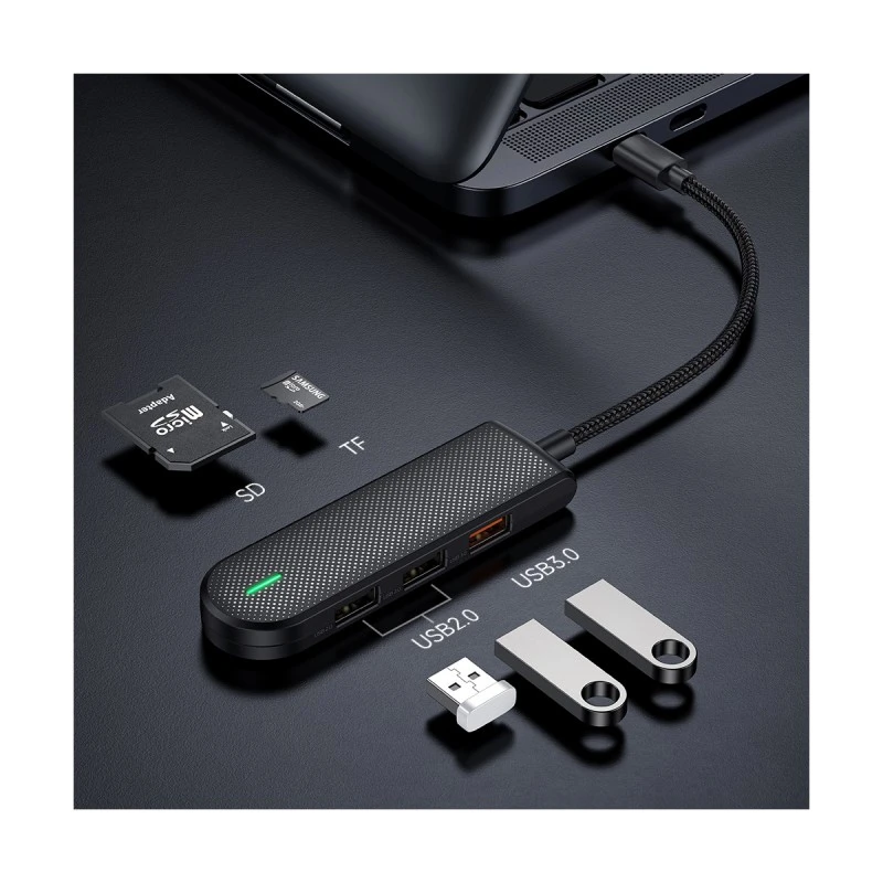 XMART TYPE-C 5 IN 1 HUB (3XUSB / SD / MICRO SD)