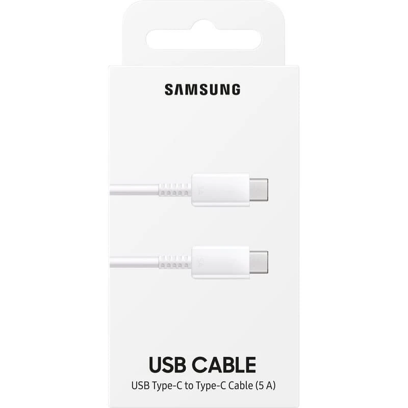 SAMSUNG EP-DN975BWEGWW CABLE TYPE-C TO TYPE-C 5A 1M WHITE