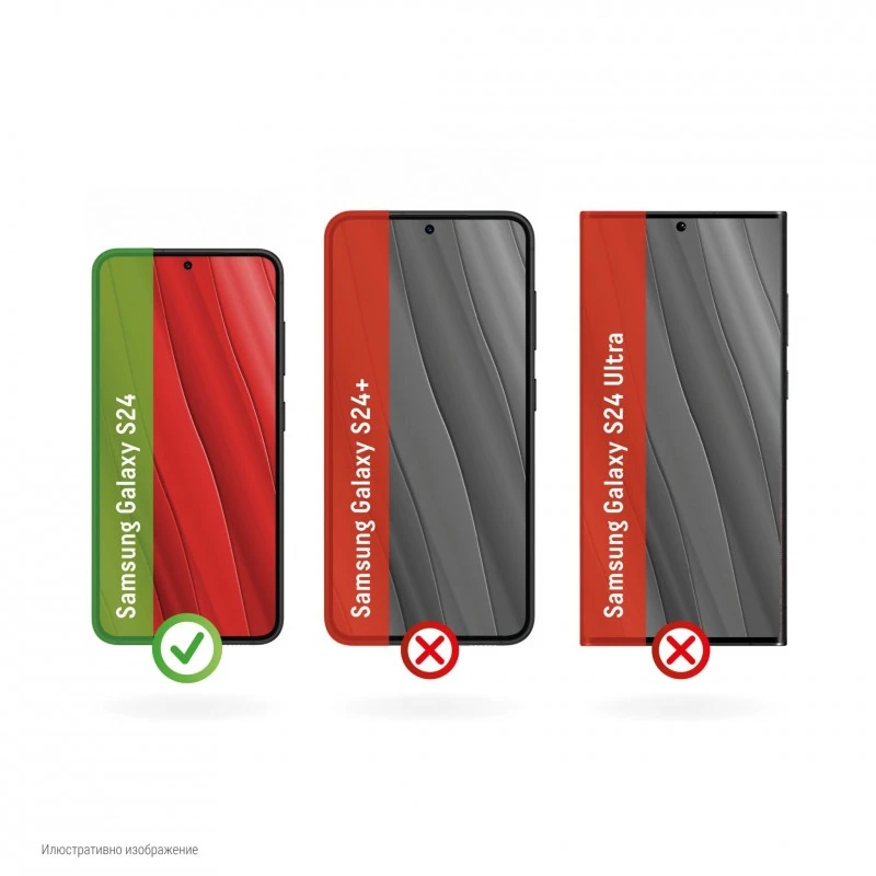 DISPLEX ПРОТЕКТОР SAMSUNG S24 10H REAL GLASS FULL COVER 3D