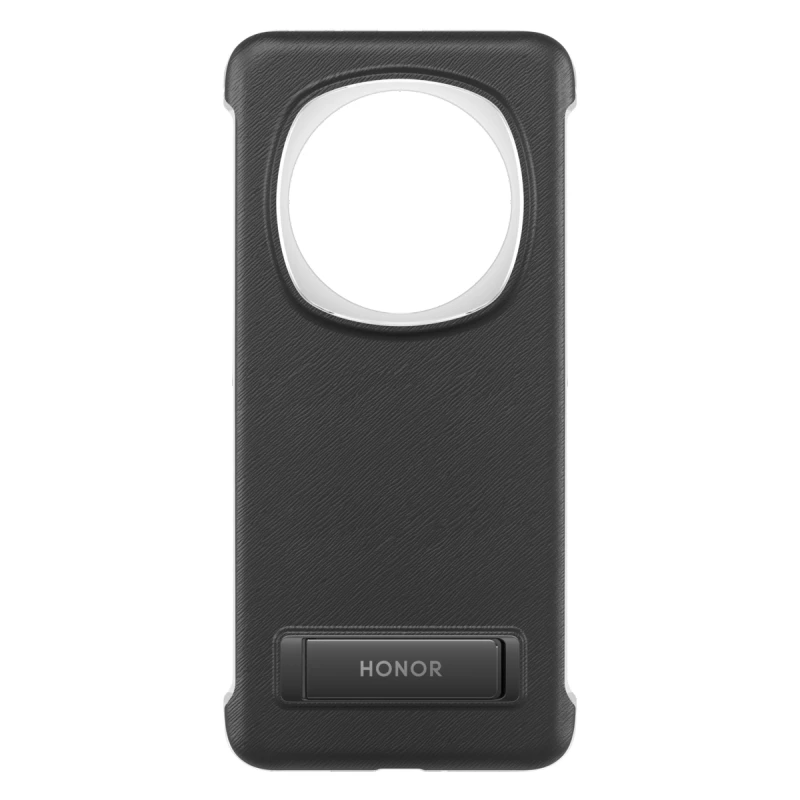 HONOR MAGIC6 PRO PU BRACKET CASE BLACK