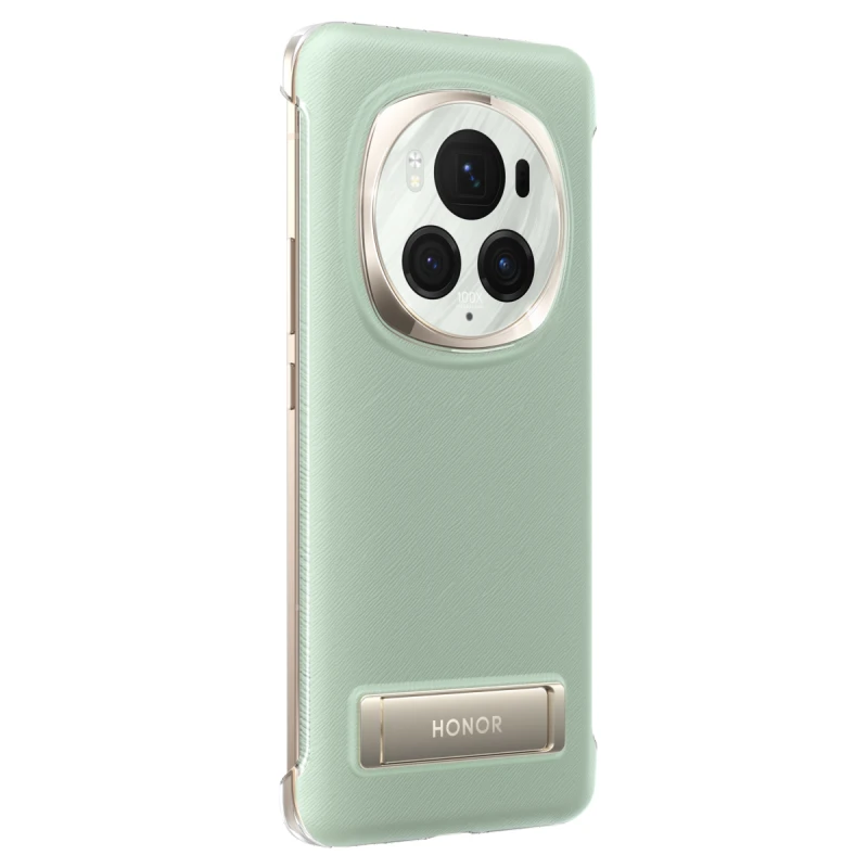 HONOR MAGIC6 PRO PU BRACKET CASE GREEN