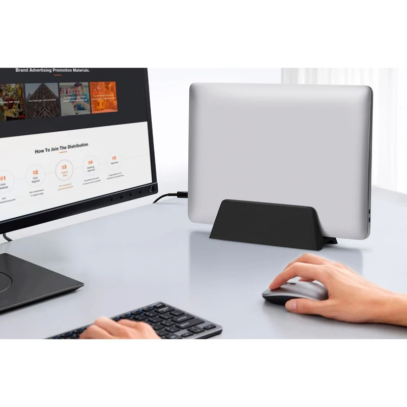 XMART CYK LAPTOP VERTICAL STAND BLACK