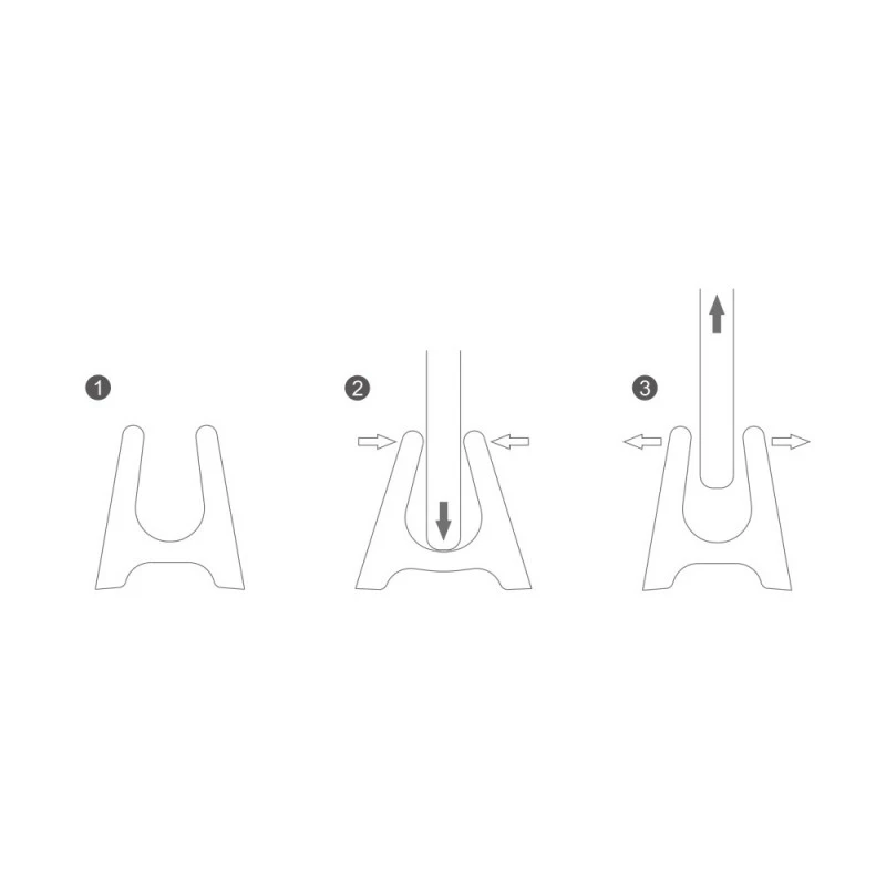 XMART CYK LAPTOP VERTICAL STAND BLACK