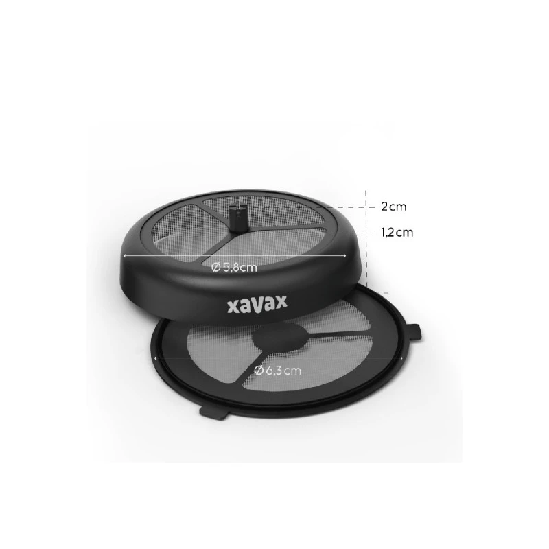 XAVAX 111261 КАПСУЛИ ЗА МНОГОКРАТНА УПОТРЕБА 2БР ЧЕРЕН