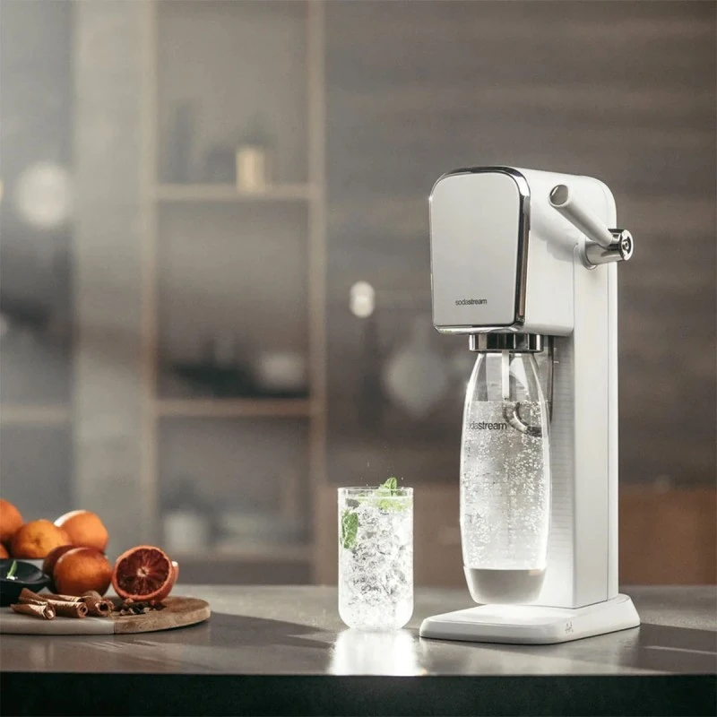 SODASTREAM SPARKLING WATER MAKER ART White