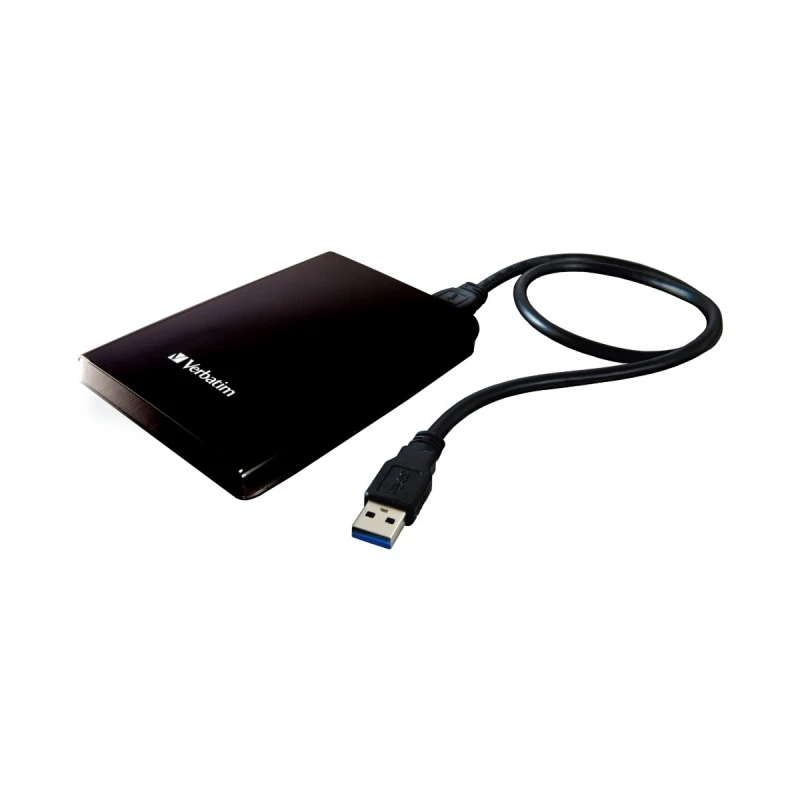 VERBATIM ВЪНШЕН HDD ТВЪРД ДИСК USB 3.0 2TB ЧЕРЕН