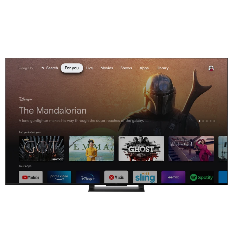 TCL 75C745 QLED SMART GOOGLE TV