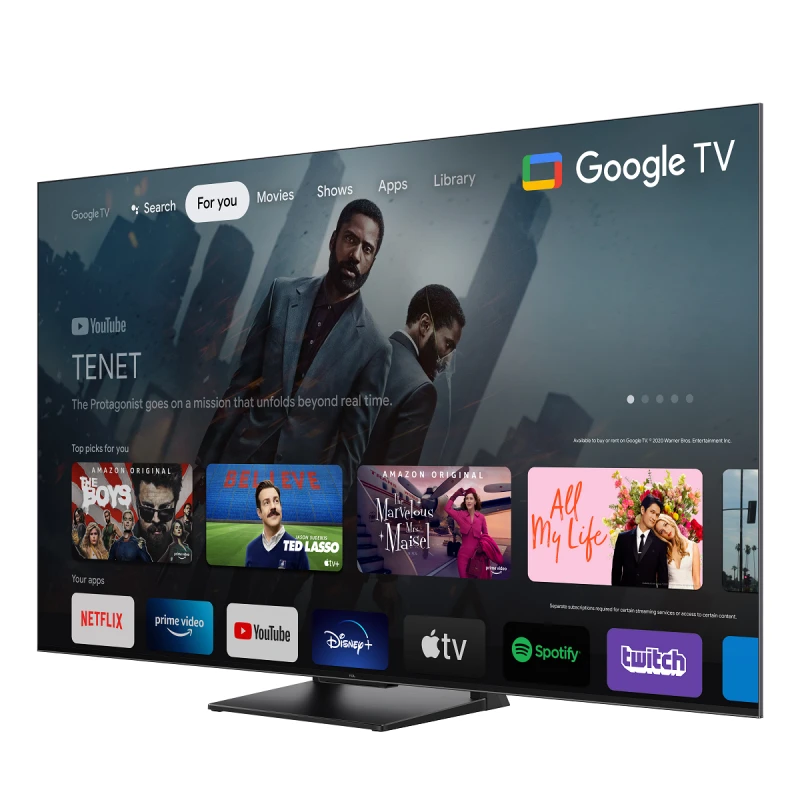 TCL 75C745 QLED SMART GOOGLE TV