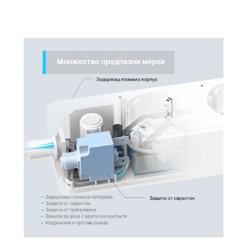 TP-LINK TAPO P300 SMART POWER STRIP 3-OUTLETS HOMEKIT