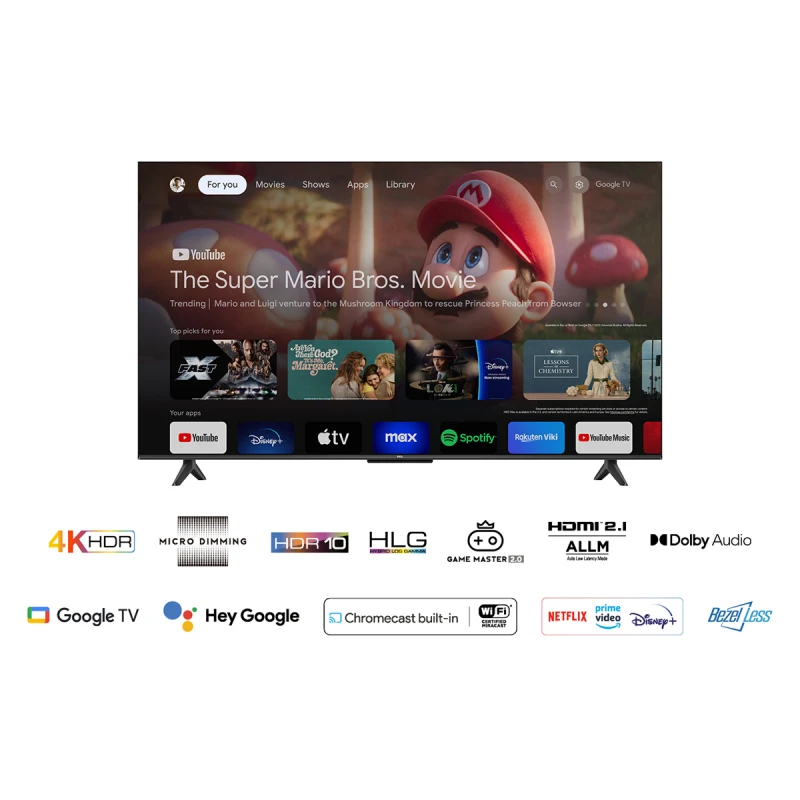 TCL 55P655 UHD LED SMART TV ANDROID