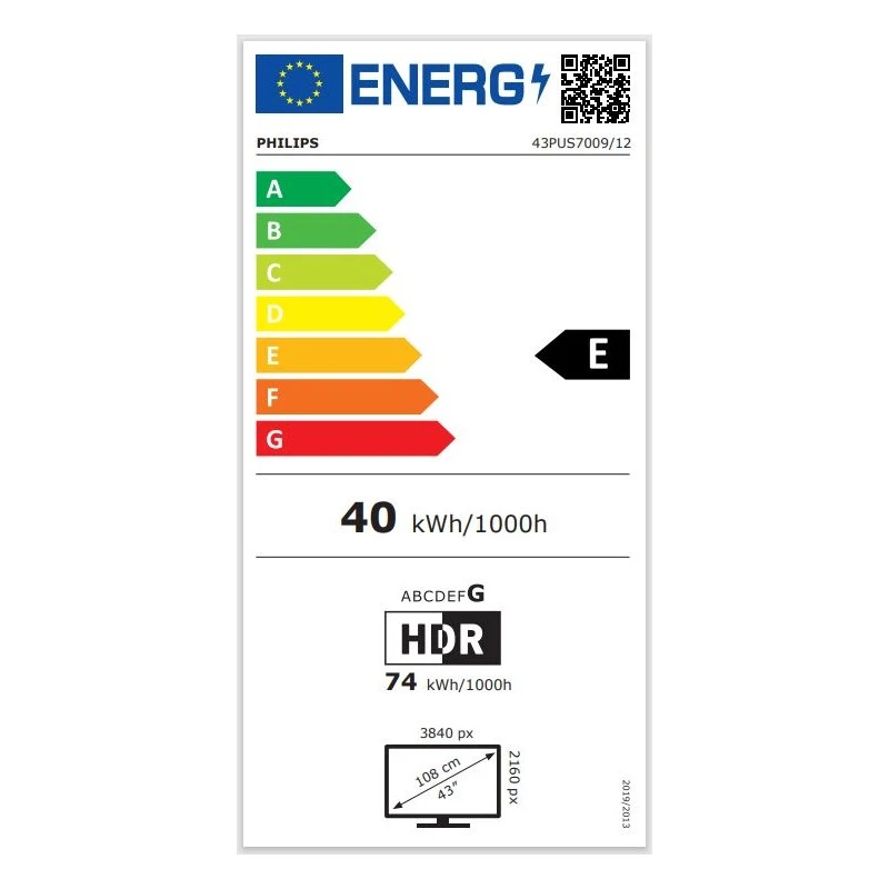 PHILIPS 43PUS7009 UHD LED SMART TV