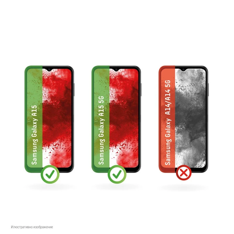 DISPLEX SAMSUNG A15 REAL GLASS 2D 10H