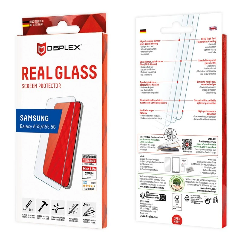 DISPLEX SAMSUNG A35/A55 SMART GLASS (FOLIO 2D) 9H