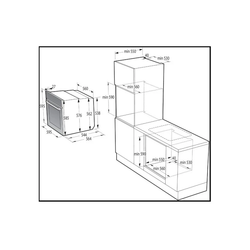 GORENJE BOP6737E02XK