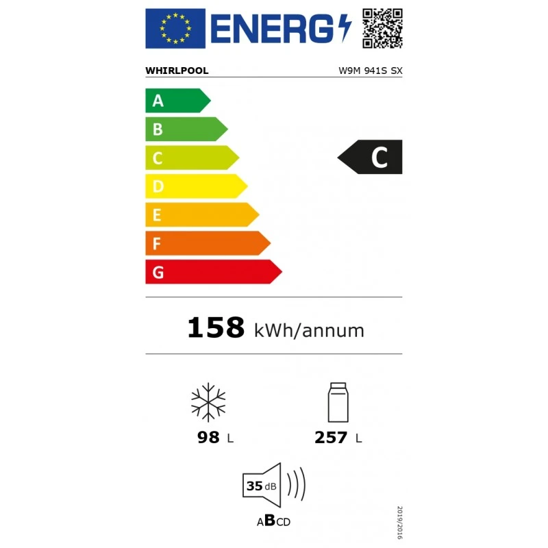 WHIRLPOOL W9M 941S SX