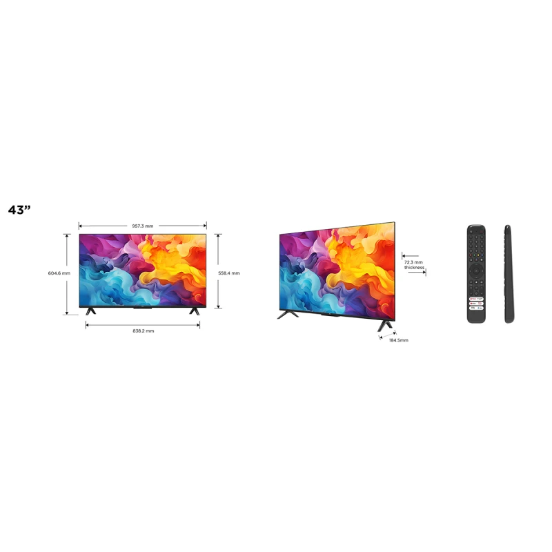 TCL 43V6B UHD LED SMART GOOGLE TV