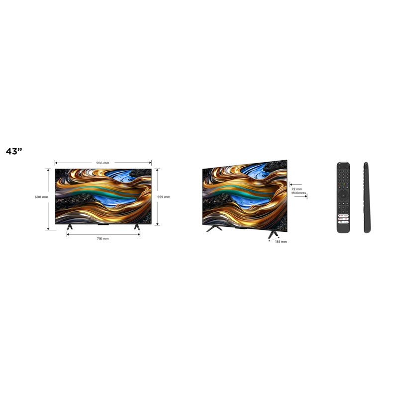 TCL 43P755 UHD LED SMART GOOGLE TV