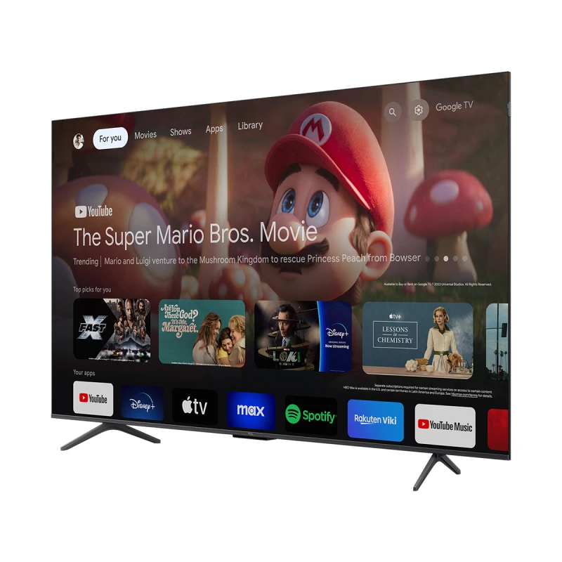 TCL 75C655 QLED SMART GOOGLE TV