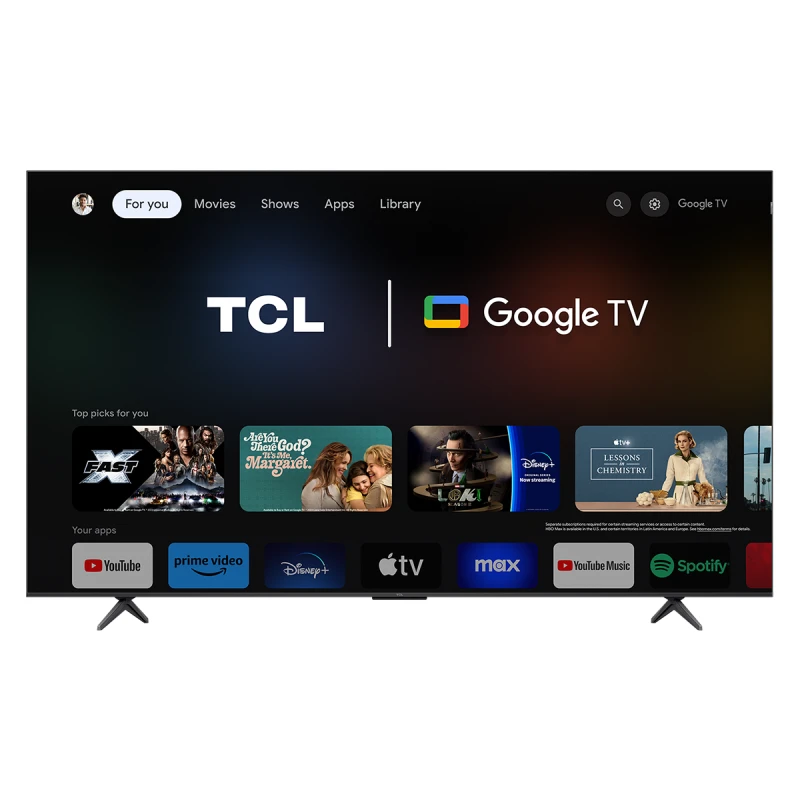 TCL 85C655 QLED SMART GOOGLE TV