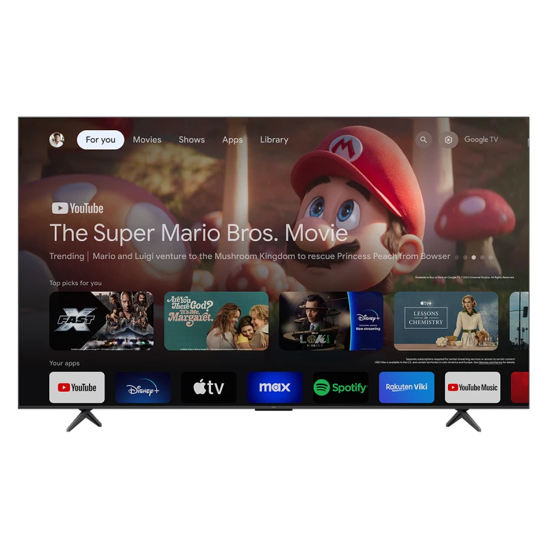 TCL 85C655 QLED SMART GOOGLE TV