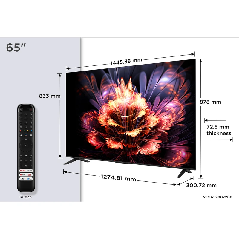 TCL 75V6C UHD LED SMART GOOGLE TV