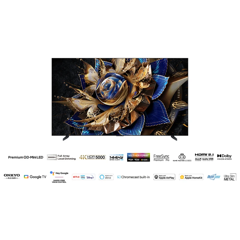 TCL 115X955 Max  MINI LED QLED SMART GOOGLE TV