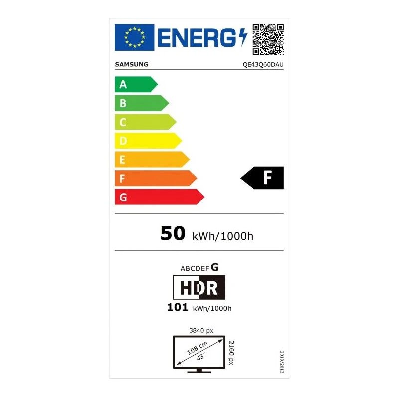 SAMSUNG QE-43Q60D QLED SMART TV