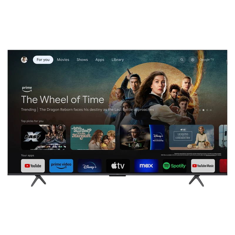 TCL 75T8B QLED SMART GOOGLE TV