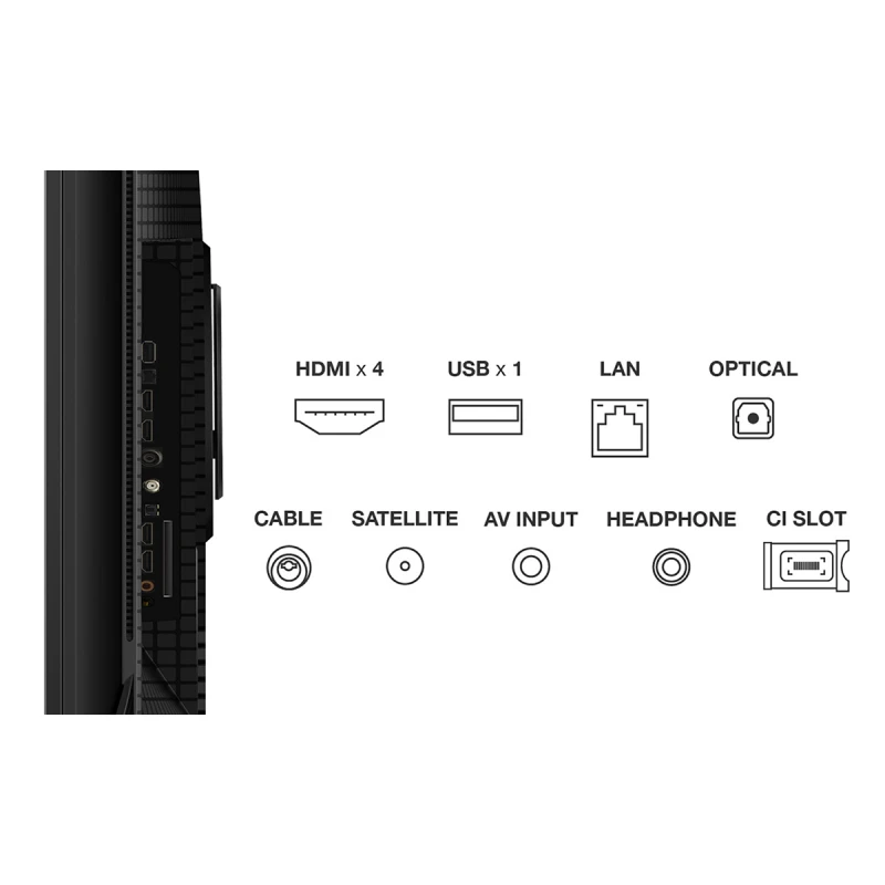 TCL 75T8B QLED SMART GOOGLE TV