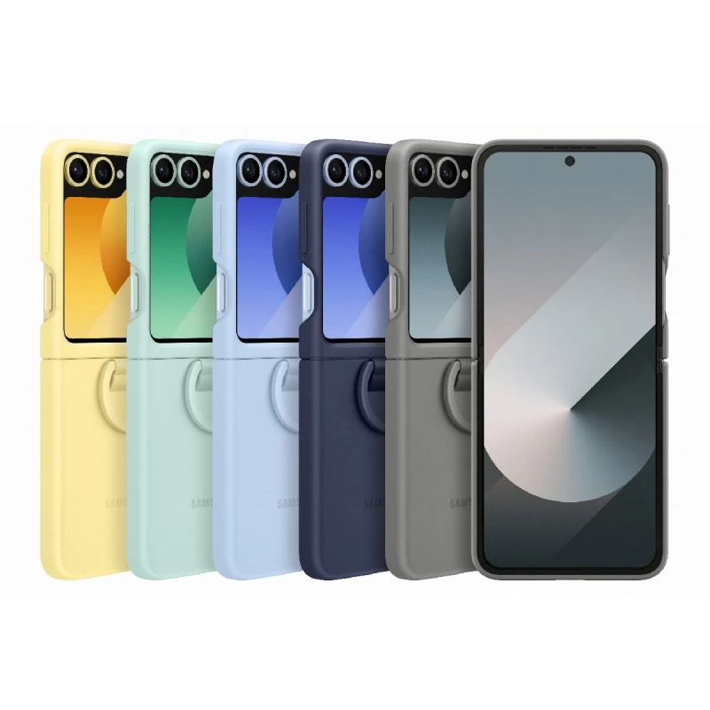 SAMSUNG EF-PF741TNEGWW SILICONE CASE FOR Z FLIP 6 NAVY