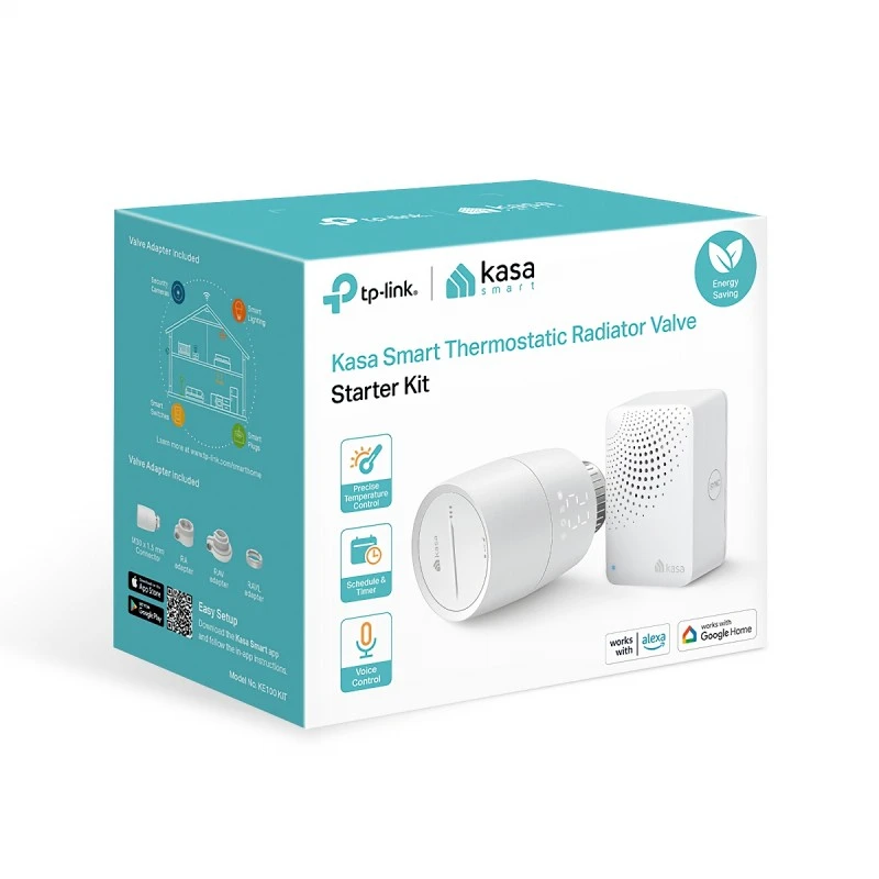 TP-LINK TAPO KE100 KIT SMART THERMOSTATIC RADIATOR VALVE