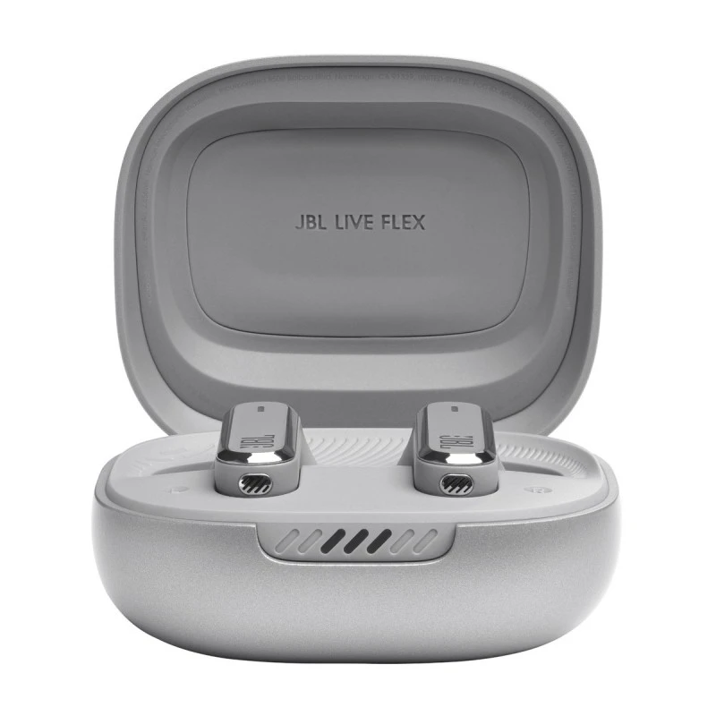 JBL LIVE FLEX HEADPHONES SILVER